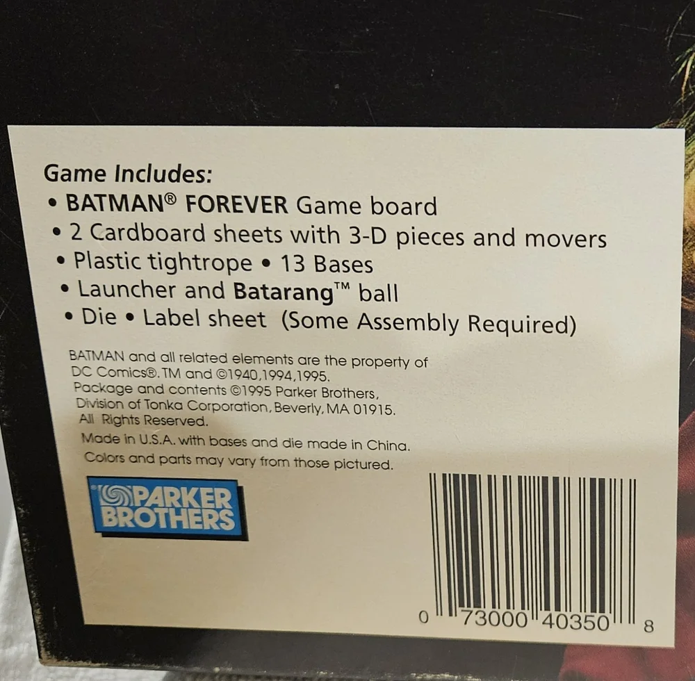BATMAN FOREVER 3D GAME FROM 1995